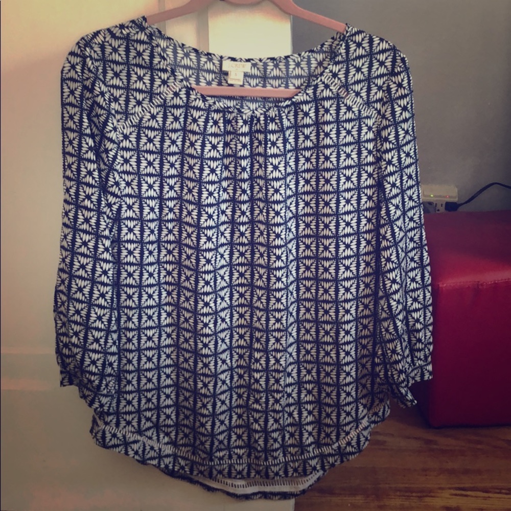 3/4 sleeve blouse